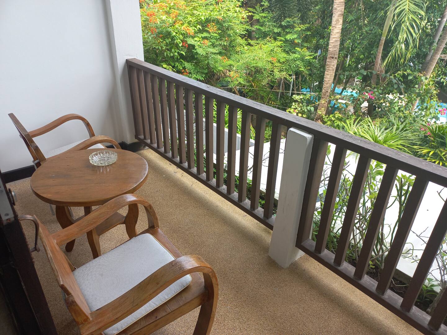 Balcony view at Greenlight Resort